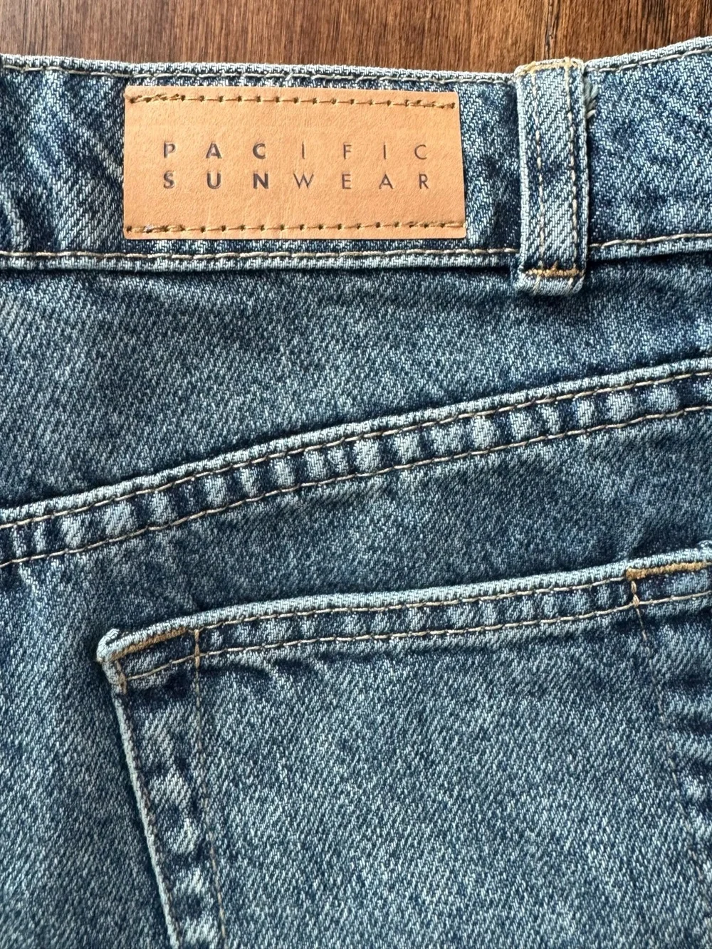 PacSun Girls Light Blue Denim Shorts 8T